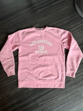 LoveShackFancy CrewneckLas Angeles Disco Sweatshirt
